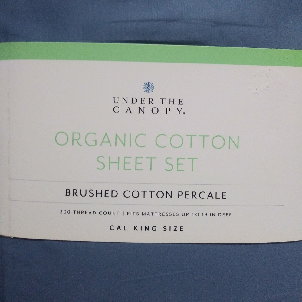 New Under The Canopy California King sheet set